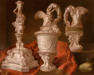 Still Life with Silver Candlestick